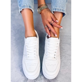 PA1 Zapatillas de mujer Nicholls White blanco 2