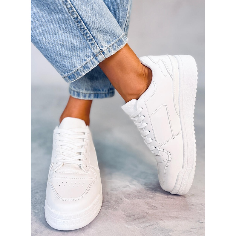 PA1 Zapatillas de mujer Nicholls White blanco 1