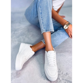 PA1 Zapatillas de mujer Nicholls White blanco 4