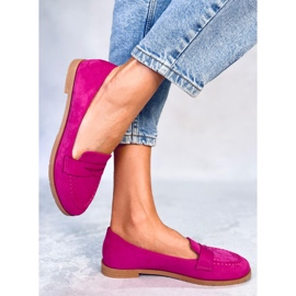 Seastar Mocasines Mujer Ponchet Fucsia rosado 2