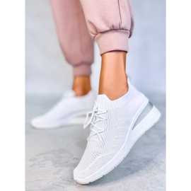 PA1 Croft White zapatillas con cuña oculta blanco 1 PA1 Croft White zapatillas con cuña oculta blanco 1