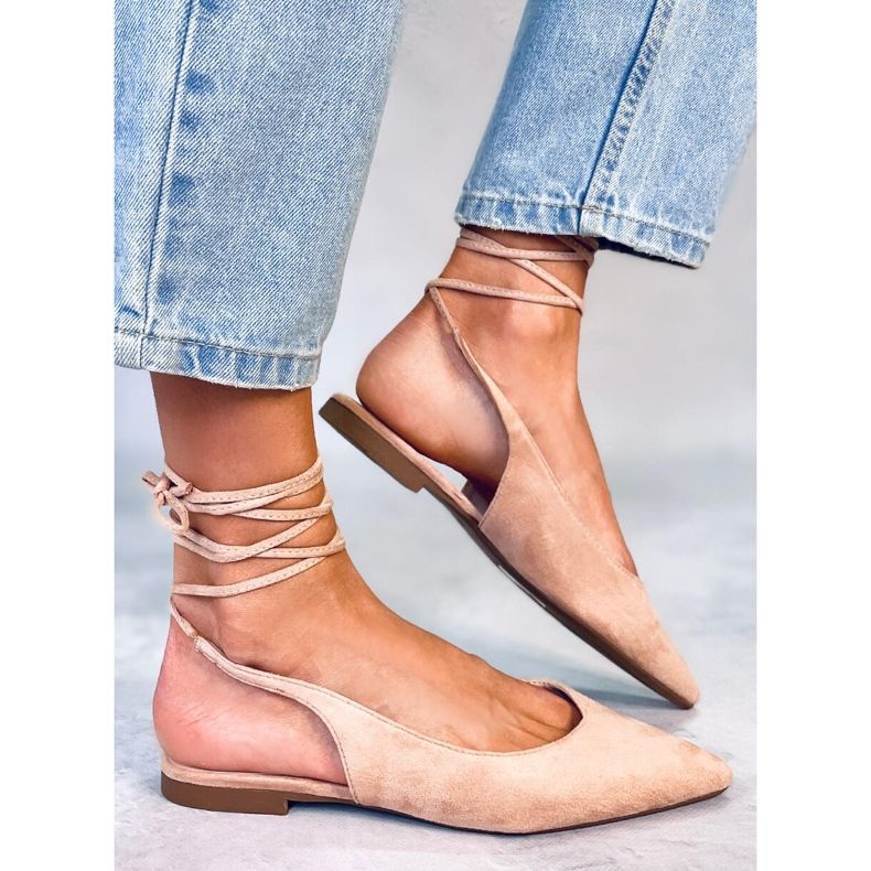 PA1 Bailarinas destalonadas Dentoni nude beige 2