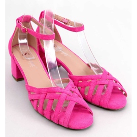 Seastar Sandalia tacón bajo Kermel fucsia rosado 5