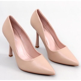 PA1 Tacones clásicos de mujer Morita Beige 1