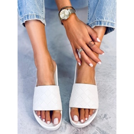 PA1 Sandalias de suela alta de Morlet White blanco 3