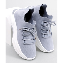 Deportiva calcetín gris Vesco 5