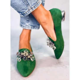 PA1 Mocasines Lords con piedras Verde Falconi 1 PA1 Mocasines Lords con piedras Verde Falconi 1