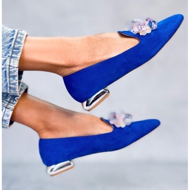PA1 Mocasines Lords con piedras Falconi Royal Blue azul 5