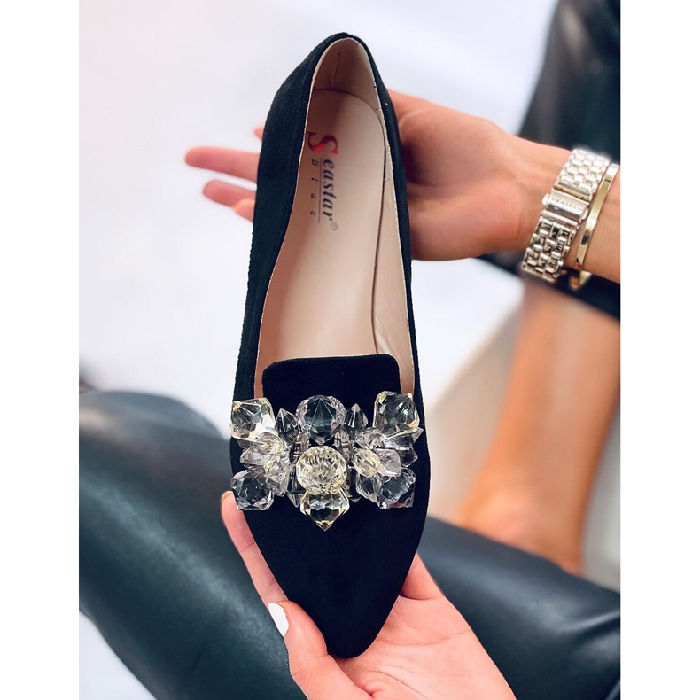 PA1 Mocasines Lords con piedras Falconi Black negro 2 PA1 Mocasines Lords con piedras Falconi Black negro 2