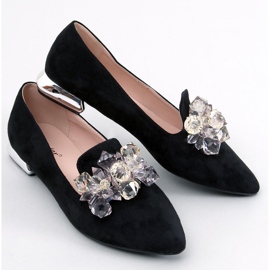 PA1 Mocasines Lords con piedras Falconi Black negro 3
