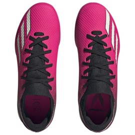 Botas de fútbol Adidas X Speedportal.3 Tf Jr GZ2465 rosado rosas y morados 2