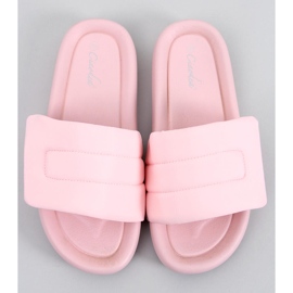 PA1 Pantuflas de nailon Cueto Rosa rosado 1