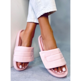 PA1 Pantuflas de nailon Cueto Rosa rosado 2