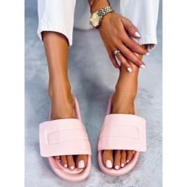 PA1 Pantuflas de nailon Cueto Rosa rosado 3