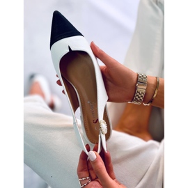 Seastar Sandalias con tacón abierto de Sanaz White blanco 2