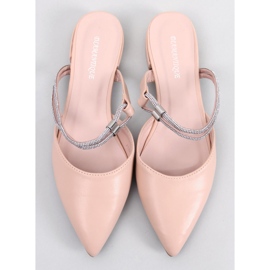 PA1 Bailarinas con tacón abierto Durie Nude beige 5