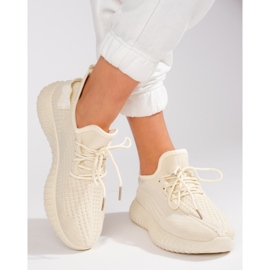 Deportivas mujer Shelovet beige 2