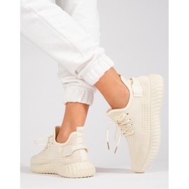 Deportivas mujer Shelovet beige 3