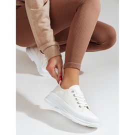 PA1 Deportivas mujer plataforma Shelovet blanco 1