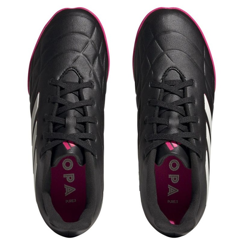 Adidas Copa Pure.3 Tf Jr GY9038 zapatos de fútbol negro negro 2