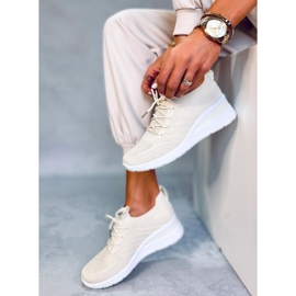 PA1 Zapatillas cuña Paquet Beige 4