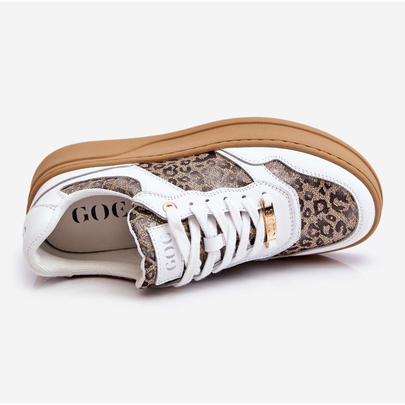 Deportivas Cómodas Mujer GOE LL2N4052 Blanco-Beige 1