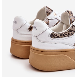 Deportivas Cómodas Mujer GOE LL2N4052 Blanco-Beige 2
