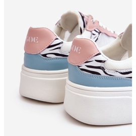Deportivas Cómodas Mujer GOE LL2N4053 Multicolor blanco 3