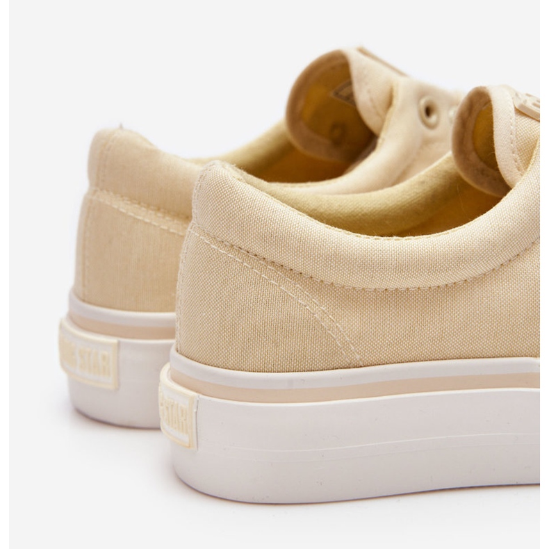 Zapatillas Big Star Fabric Platform LL274144 Amarillo claro 2