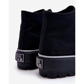 Deportivas Alta Textil Plataforma Big Star LL274155 Negro 1