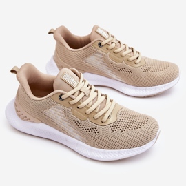 Zapatillas Deportivas Ligeras Mujer Sistema Memory Foam Big Star LL274294 Beige 1