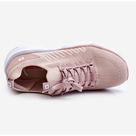 Zapatos deportivos sin cordones para mujer Sistema de espuma viscoelástica Big Star LL274A141 Nude rosa 1