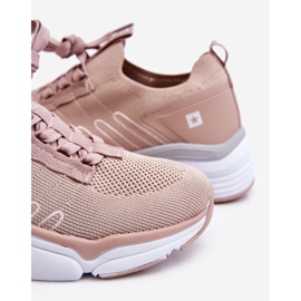 Zapatos deportivos sin cordones para mujer Sistema de espuma viscoelástica Big Star LL274A141 Nude rosa 2