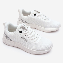 Zapatillas Deportivas Mujer Malla Sistema Memory Foam Big Star LL274664 Blanco 9