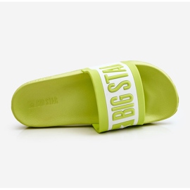 Pantuflas Clásicas Mujer Big Star LL274742 Lima verde 1 Pantuflas Clásicas Mujer Big Star LL274742 Lima verde 1