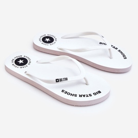 Chanclas Cómodas Big Star LL274795 Blanco 6