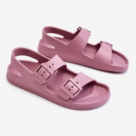 Sandalias Ligeras Mujer Big Star LL274744 Púrpura violeta 7