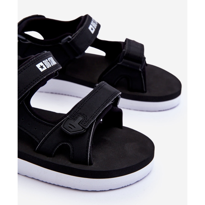 Sandalias Mujer Sport Plataforma Big Star LL274789 Negro 2