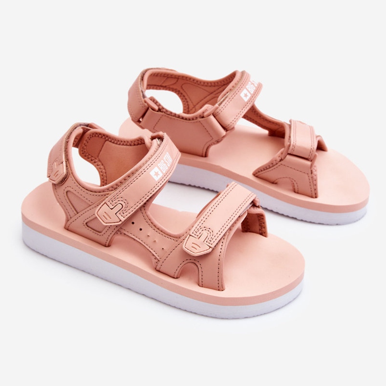Sandalias Deportivas Mujer Plataforma Big Star LL274788 Rosa rosado 1