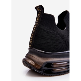 Zapatos deportivos sin cordones para mujer GOE LL2N4032 Negro 1