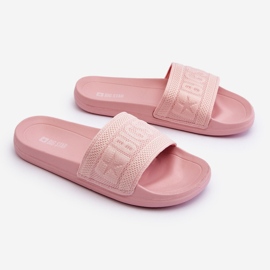 Pantuflas Big Star para Mujer LL274A157 Rosa Claro rosado 7