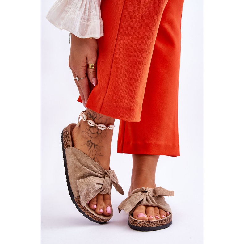 PS1 Pantuflas de Corcho Wendy Beige Oscuro 1