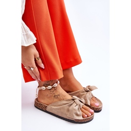 PS1 Pantuflas de Corcho Wendy Beige Oscuro 4