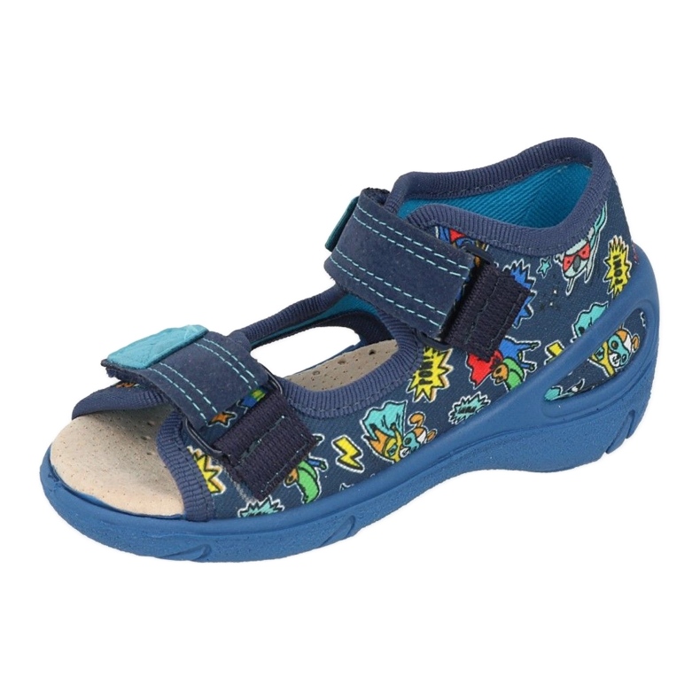 Zapatos befado niño pu 065P168 azul 2