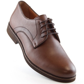 Zapatos de cordones para hombre en piel marrón T.Sokolski W21-903 1