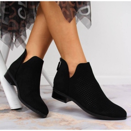 Botas primavera caladas Vinceza ante negro 4