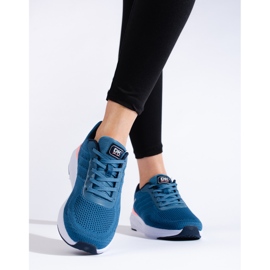 Deportivas mujer textil DK azul 1