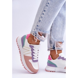 FB2 Deportivas Bajas Mujer Multicolor Elliot blanco 3