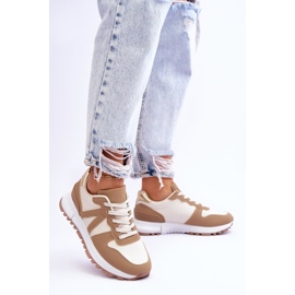 Deportivas Mujer Elliot Beige Bajas 2