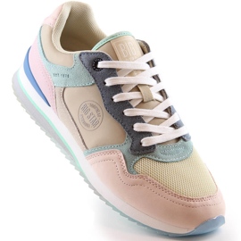 Deportivas de piel para mujer sneakers Big Star LL274347 multicolor 2